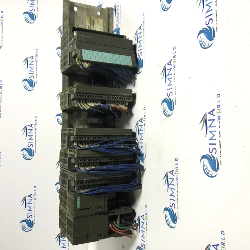 Siemens SIMATIC S7-300 PLC Rack with Power Supply and Digital I/O Modules Modular PLC Rack System