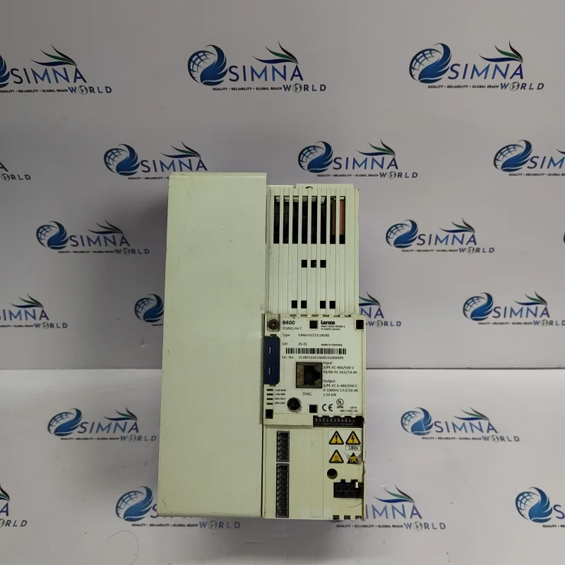 Lenze E84AVSCE5524SX0 8400 StateLine Servo Drive. SERVO AC DRIVE