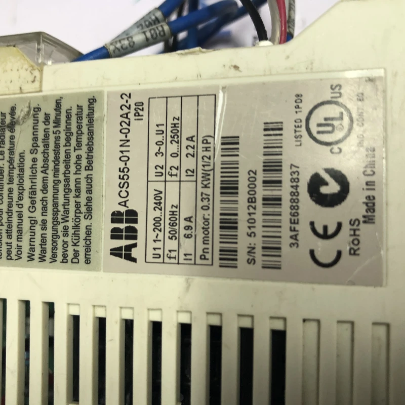 ABB ACS55-01N-02A2-2 Micro Drive. thumbnail 7