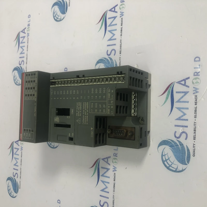 ABB PM554-TP AC500-eCo PLC CPU with Touch Panel. thumbnail 2