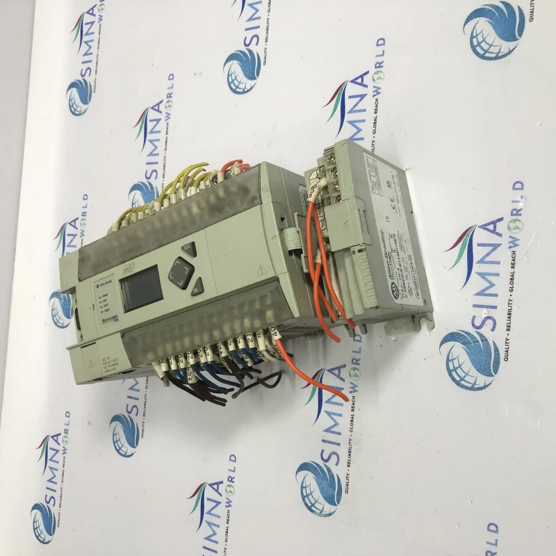 Allen-Bradley MicroLogix PLC Controller with Connected I/O Expansion Module thumbnail 2