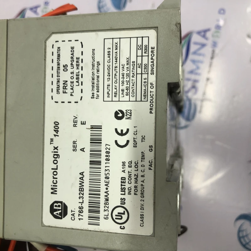Allen-Bradley MicroLogix PLC Controller with Connected I/O Expansion Module thumbnail 8