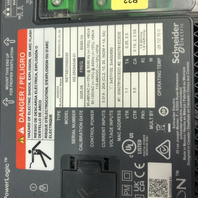 Schneider Electric METSEION92030 PowerLogic ION9000 Power Meter. thumbnail 10